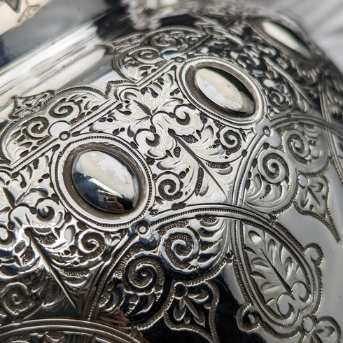 英國古董維多利亞鍍銀茶具